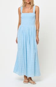 LSPACE Wren Cotton Maxi Cover-Up Dress