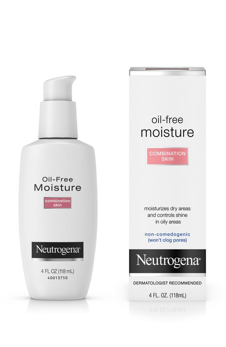NEUTROGENA Oil Free Face Moisturizer for Combination Skin - 4 fl. oz, Main, color, 