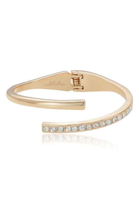 All Day Crystal Hinge Bracelet