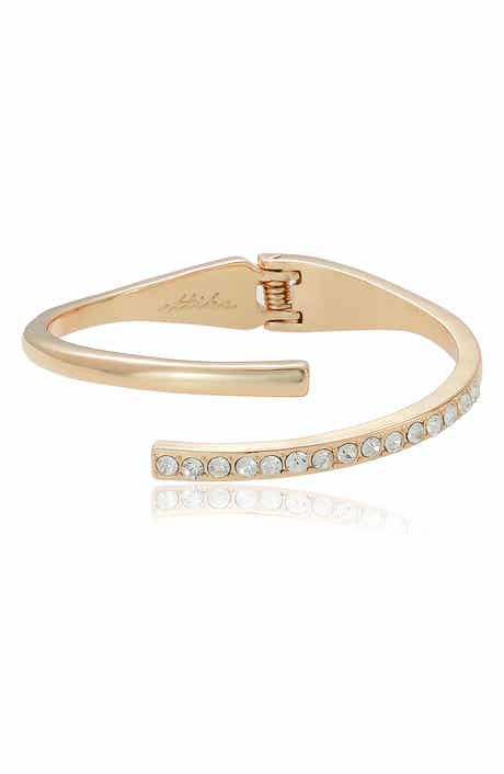 Ettika All Day Crystal Hinge Bracelet