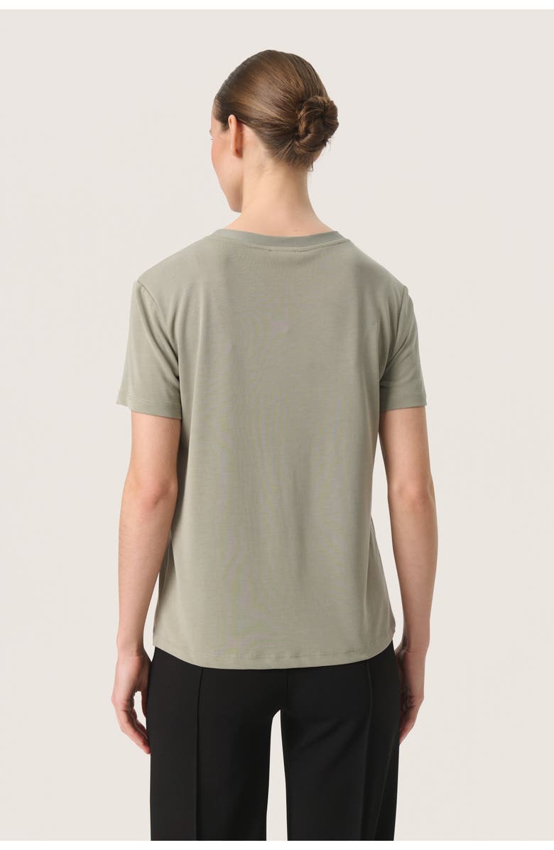 Soaked in Luxury Columbine Short Sleeve T-Shirt, Alternate, color, Shadow