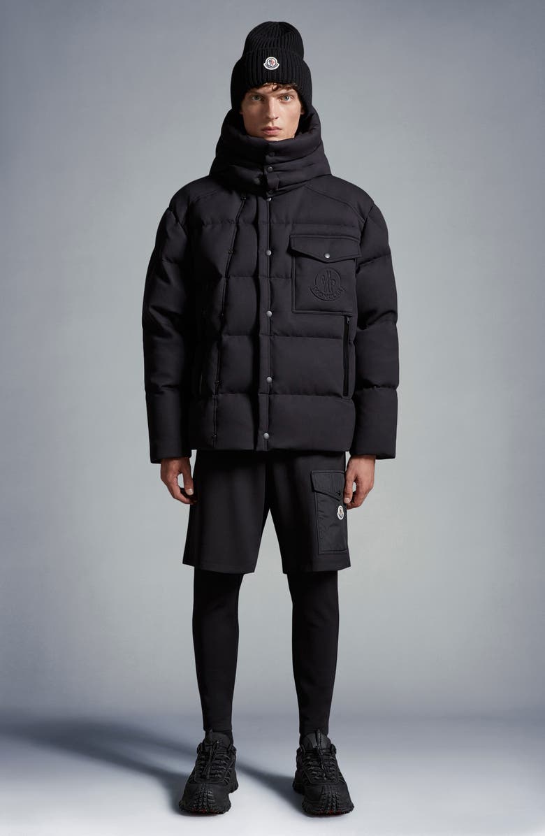 Moncler Karakorum Tech Jersey Down Jacket, Alternate, color, 