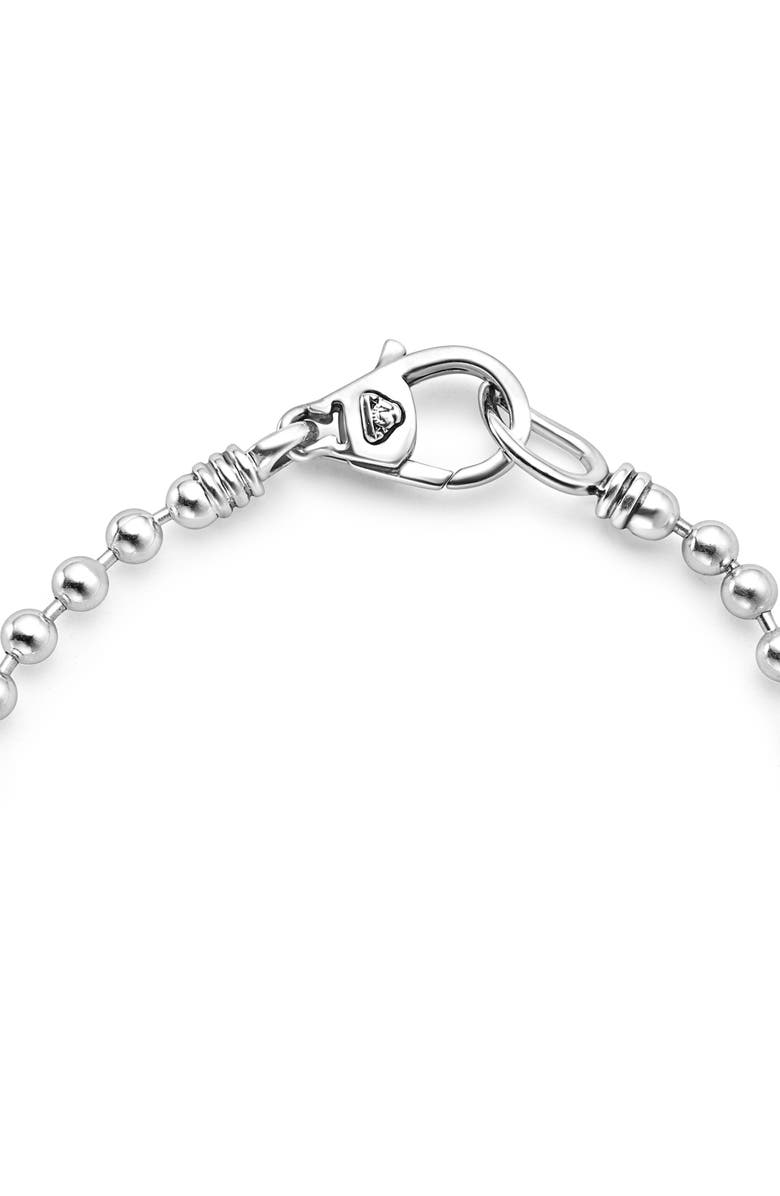 LAGOS Caviar Spark Diamond Bracelet, Alternate, color, Silver