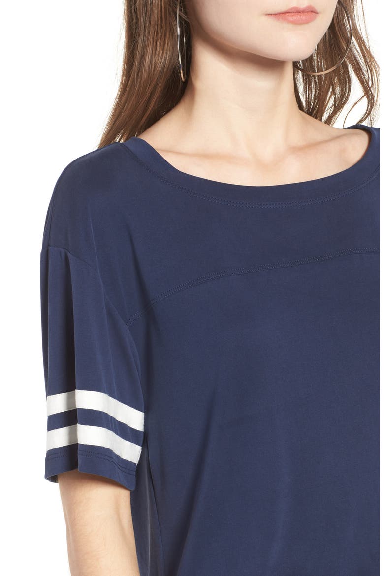 Varsity Tee, Alternate, color, NAVY