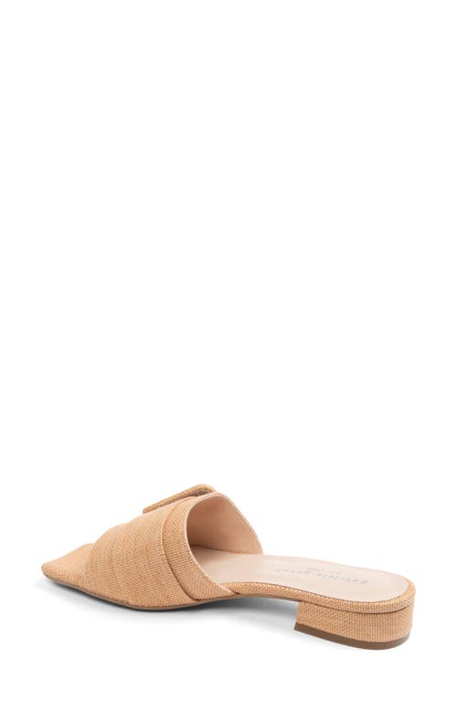 Patricia Green Bali Slide Sandal In Natural Raffia