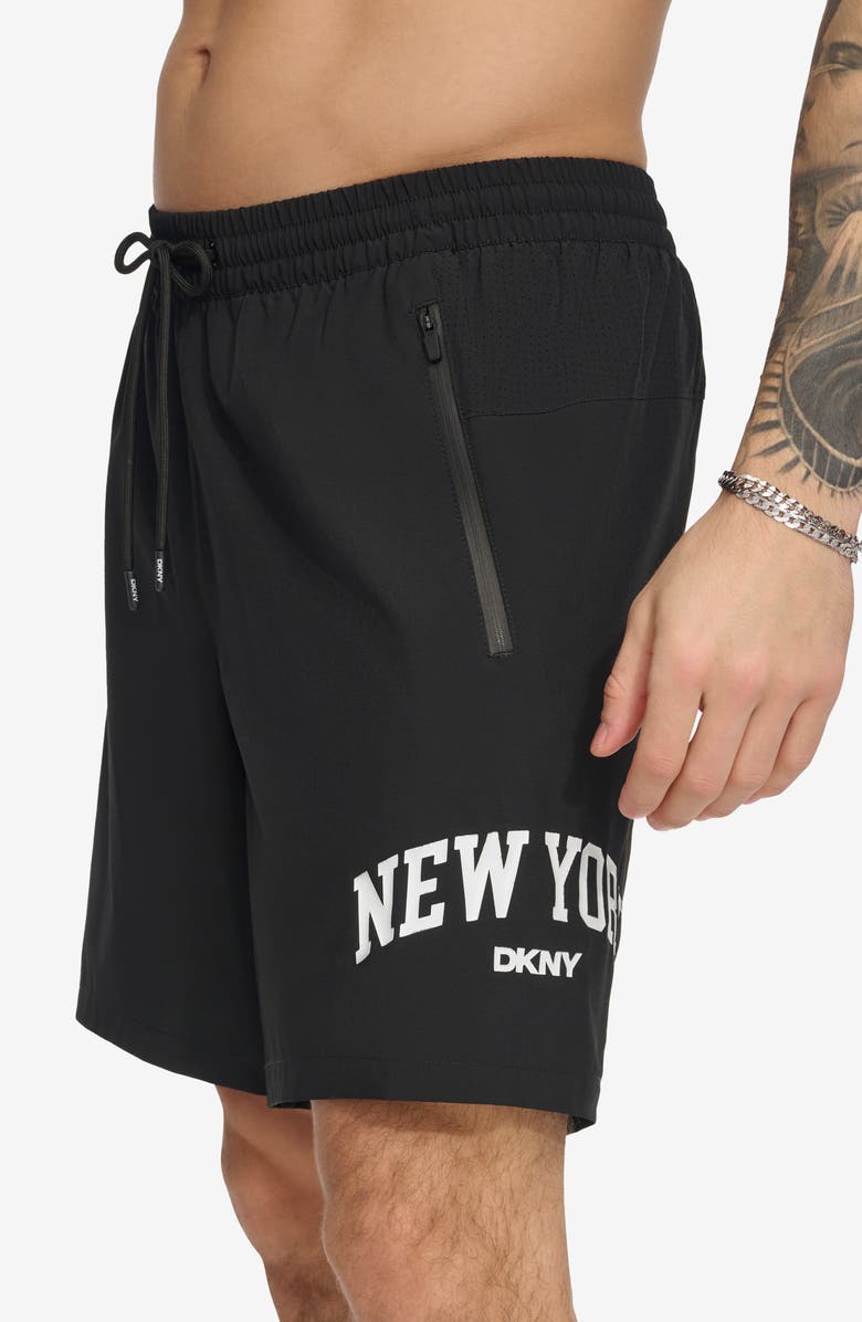 DKNY NY Core Volley Swim Trunks, Alternate, color,