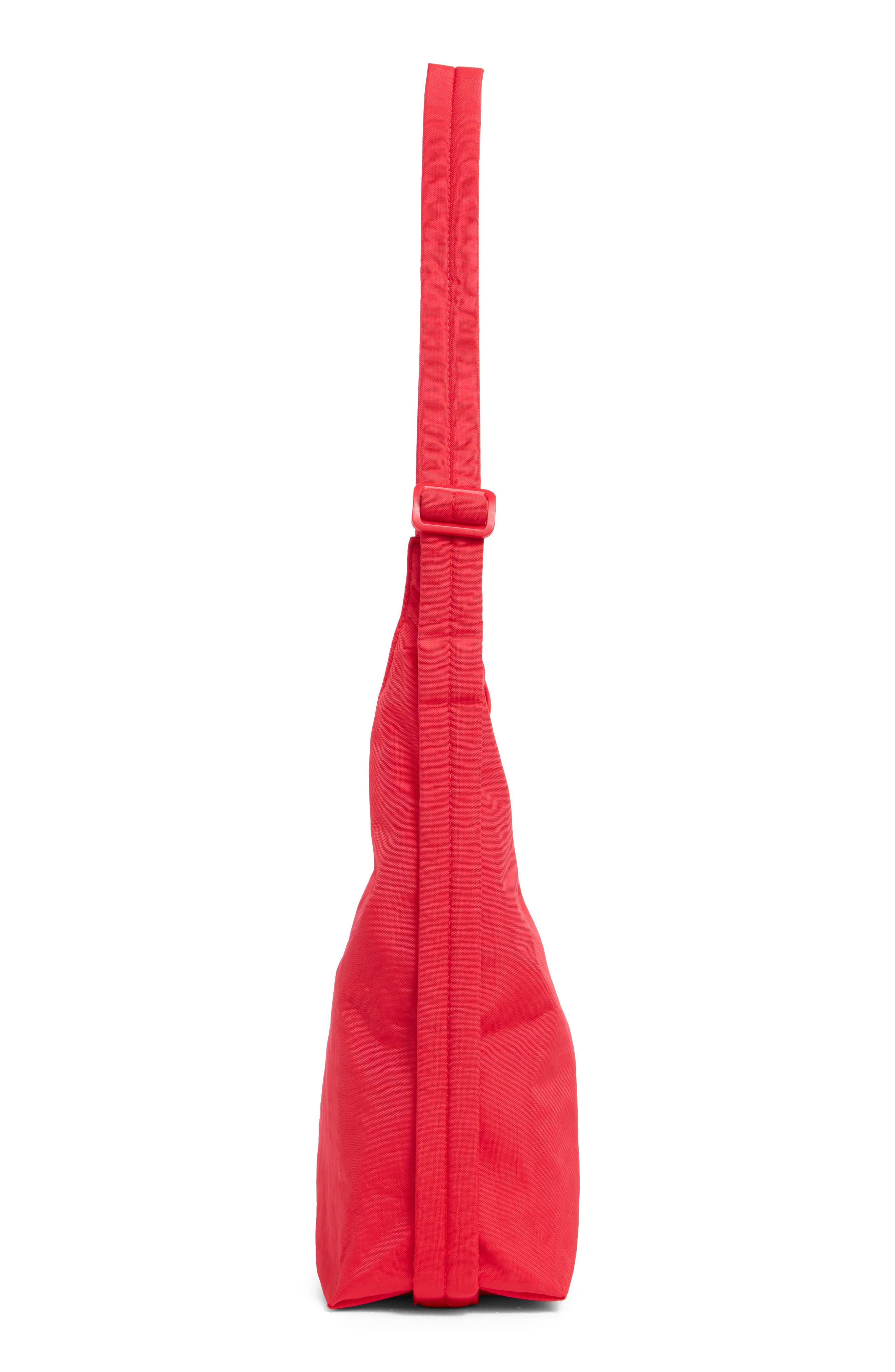 Small Nylon Sling Bag, Alternate, color, CANDY APPLE