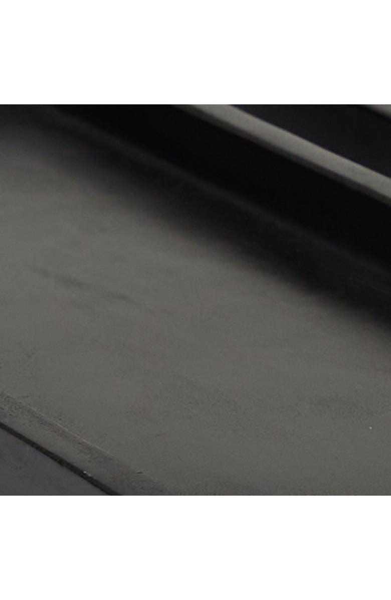 VIVIAN LUNE HOME Set of 2 Marble Trays, Alternate, color, Black