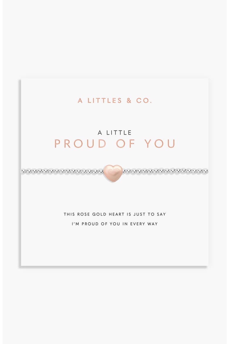 A Little 'Proud Of You' Bracelet, Main, color, Mixed