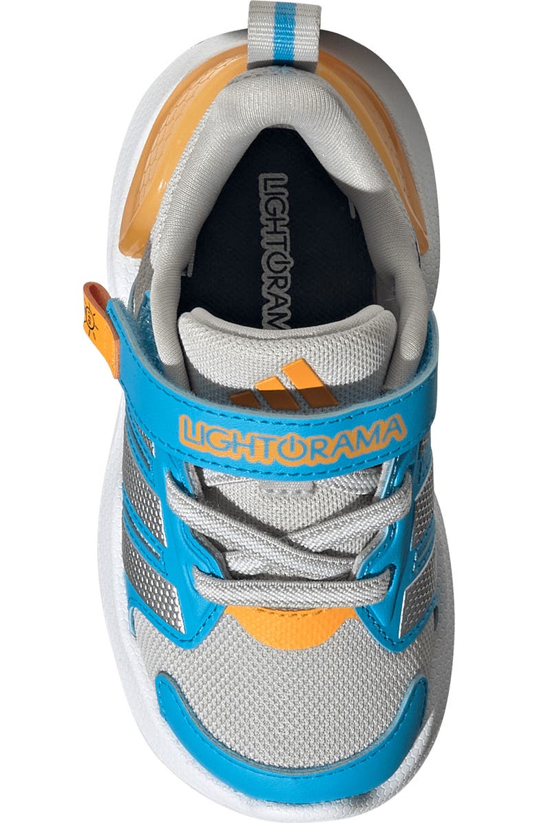 adidas Kids' Lightorama Sneaker, Alternate, color, Grey / Matte Silver/ Aqua