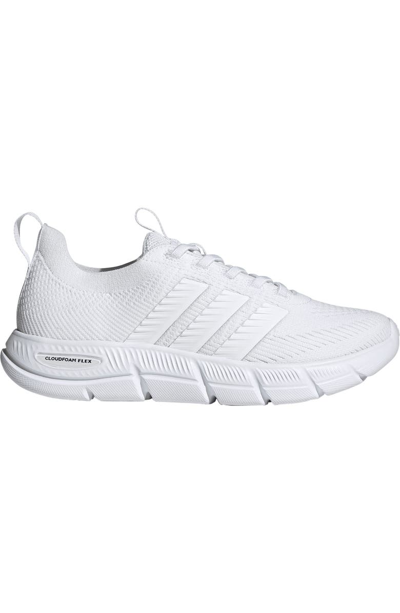 adidas Cloudfoam Flex Slounge Running Shoe, Alternate, color, Ftwr White/ Ftwr White