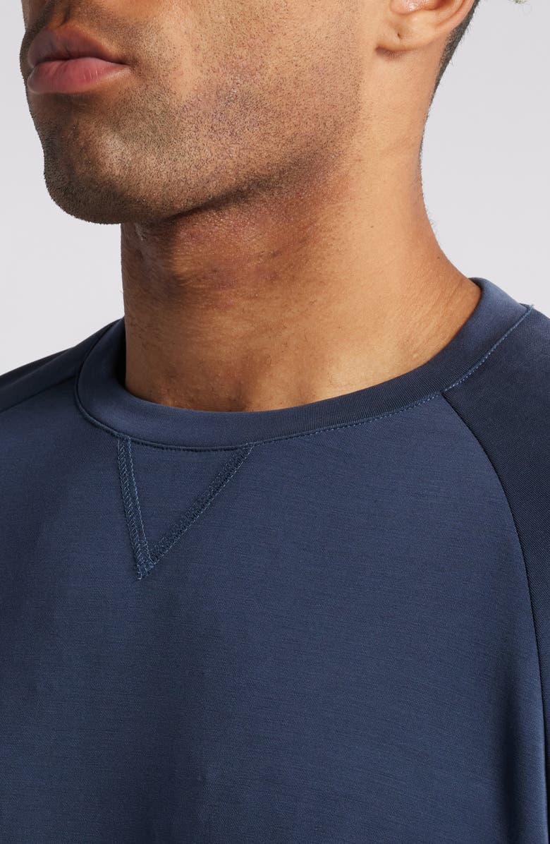 Scott Barber V-Stitch Performance Crewneck Sweatshirt, Alternate, color, 