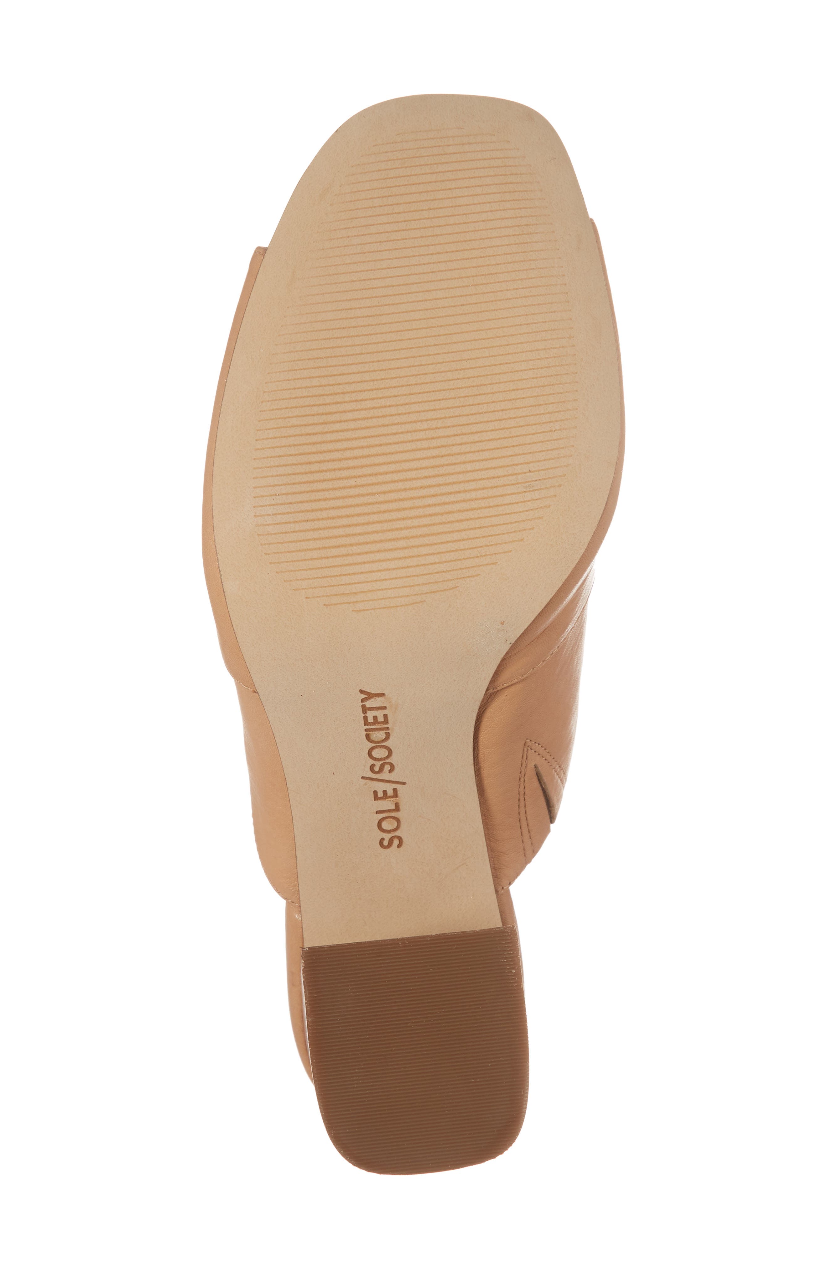 Joannah Mule, Alternate, color, CAMEL LEATHER