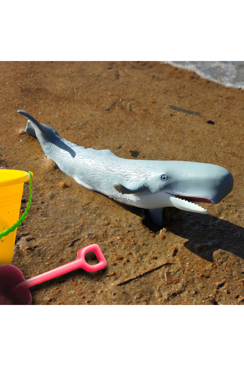 Sperm Whale Toy, Alternate, color, Grey