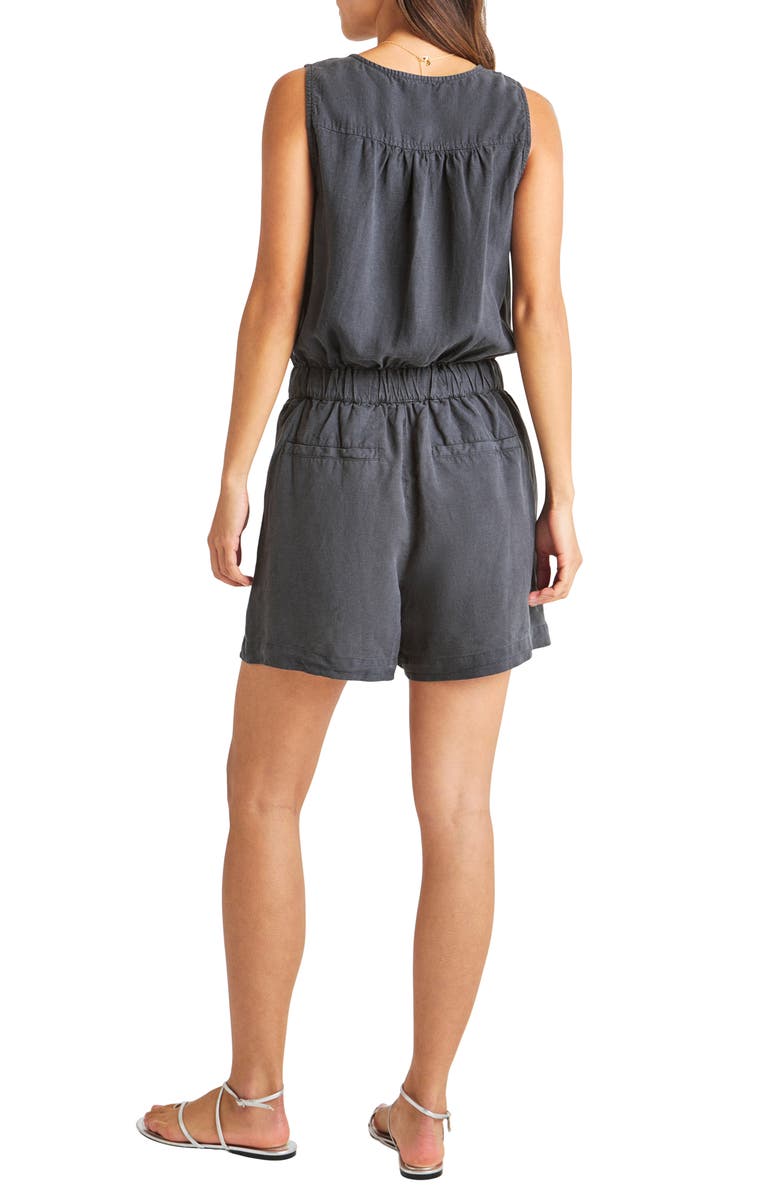 Splendid Dawson Linen Blend Romper, Alternate, color, 
