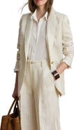 Lauren Ralph Lauren Stripe Linen Pants