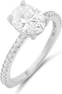 SHYMI Oval Cut Cubic Zirconia Cocktail Ring