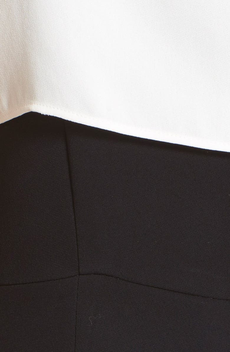 MCQ by Alexander McQueen Two Tone Jumpsuit, Alternate, color, 