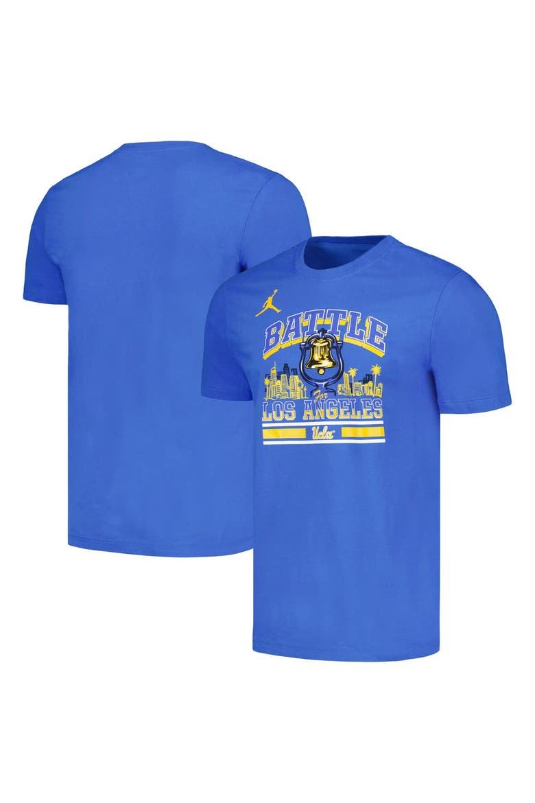Men's Jordan Brand Blue UCLA Bruins vs. USC Trojans Rivalry T-Shirt, Alternate, color, Blue