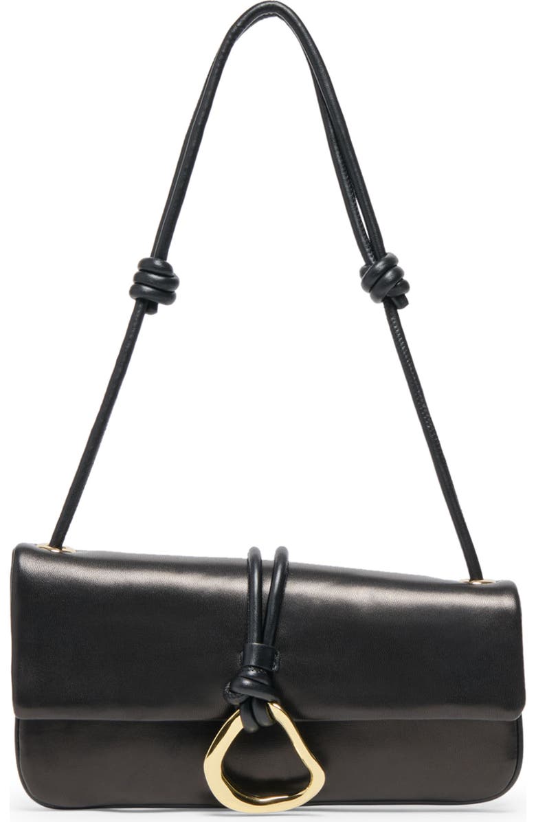 Dolce Vita Balen Leather Shoulder Bag, Main, color, Black