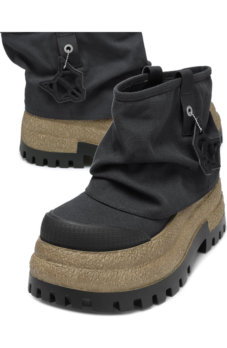 Naked Wolfe Dream Canvas Boot, Alternate, color, Black