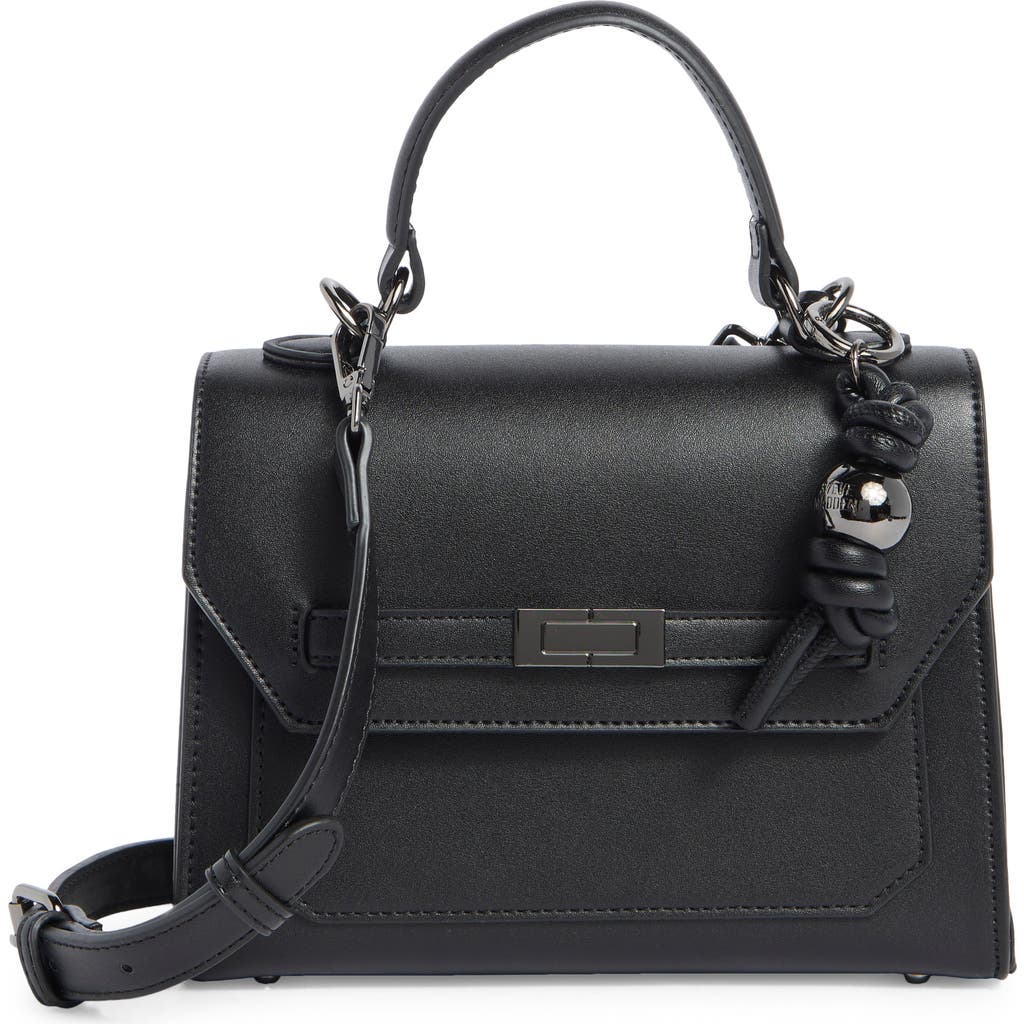 Steve Madden Perla Top Handle Satchel In Black