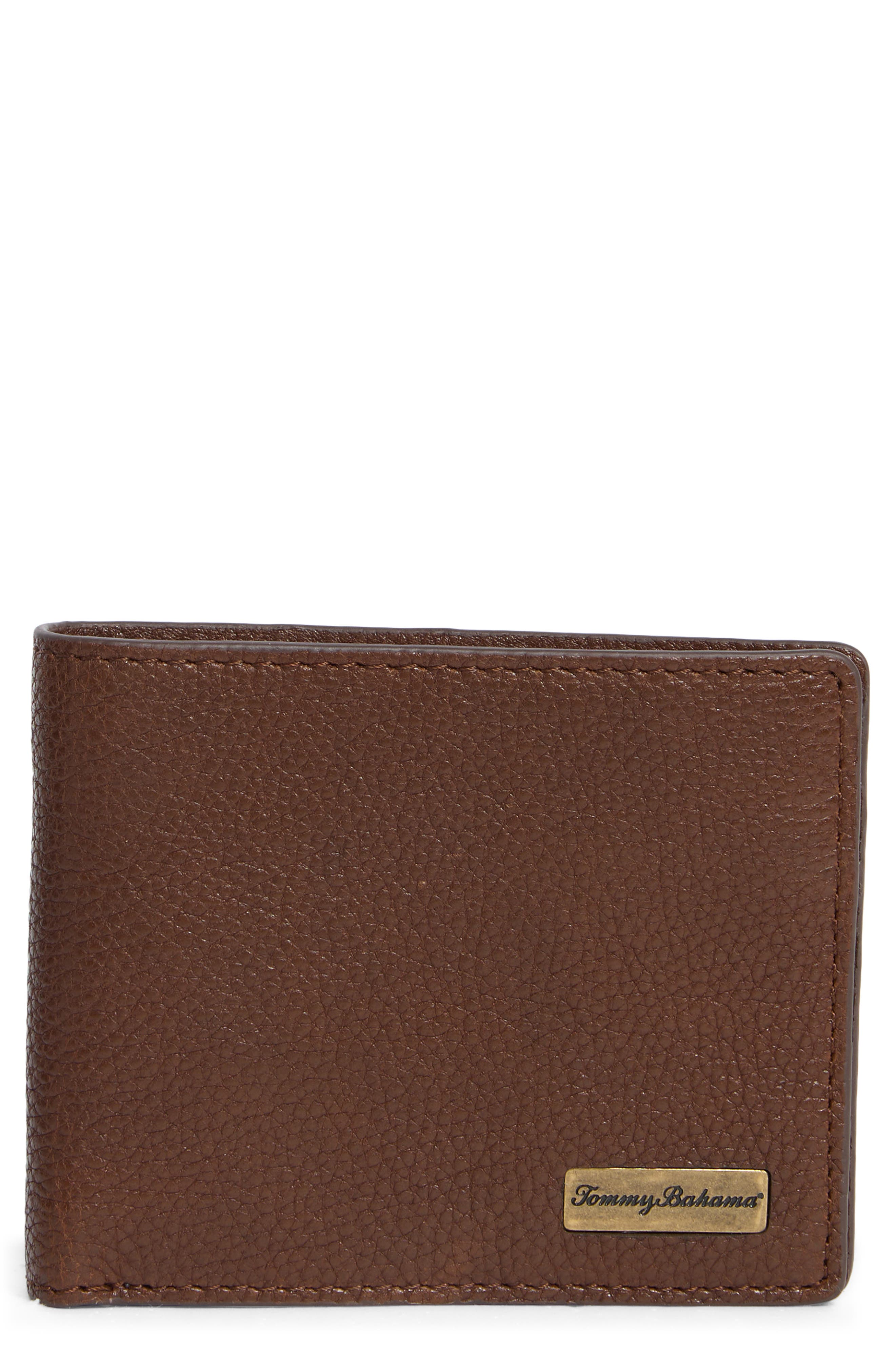Tommy Bahama Leather Slimfold Wallet