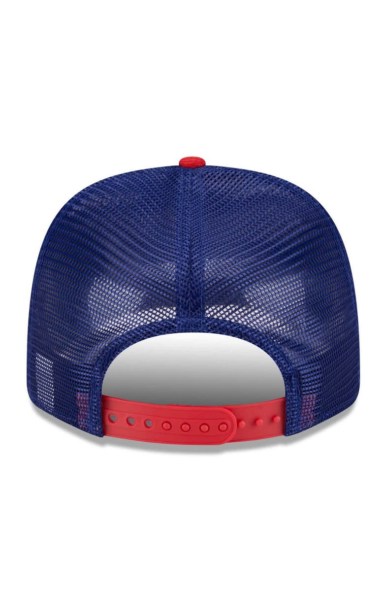 New Era Men's New Era Royal/Red Philadelphia Phillies 2025 Batting Practice 9SEVENTY Stretch-Snap Trucker Hat, Alternate, color, Royal