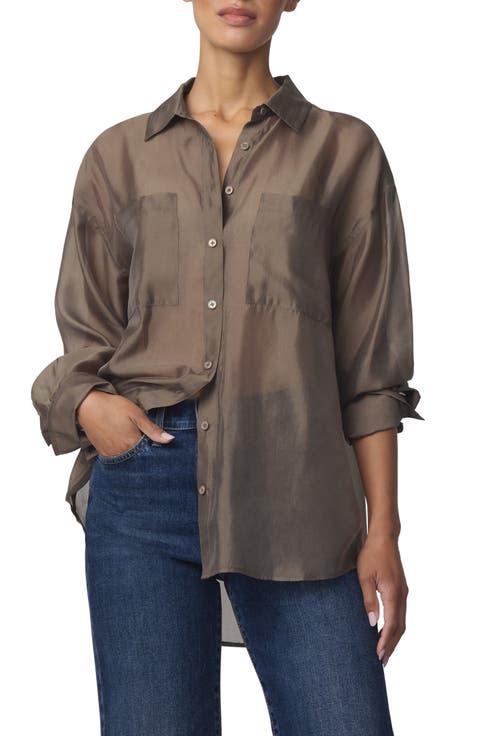 The Organza Boyfriend Shirt
