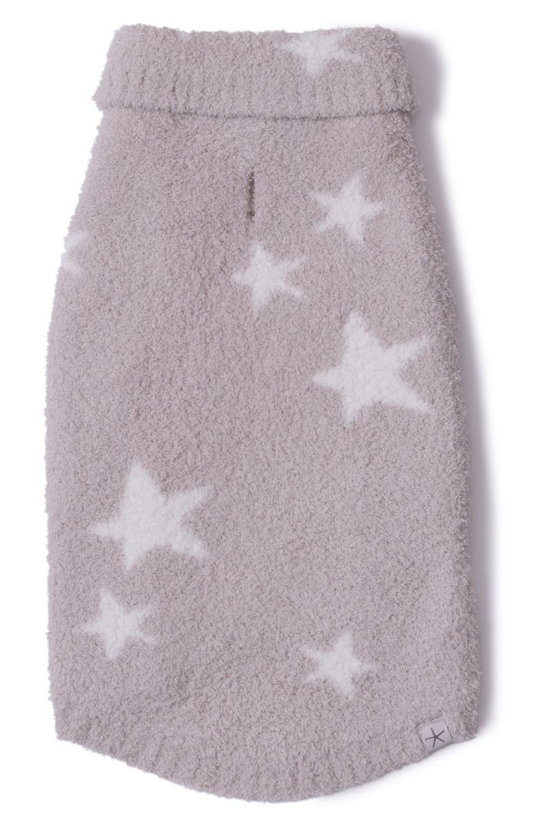 Barefoot Dreams<sup>®</sup> CozyChic<sup>®</sup> Starry Night Pet Sweater, Main, color, Stone-Pearl