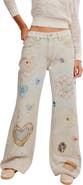 Free People Illusions Slouchy Straight Leg Jeans