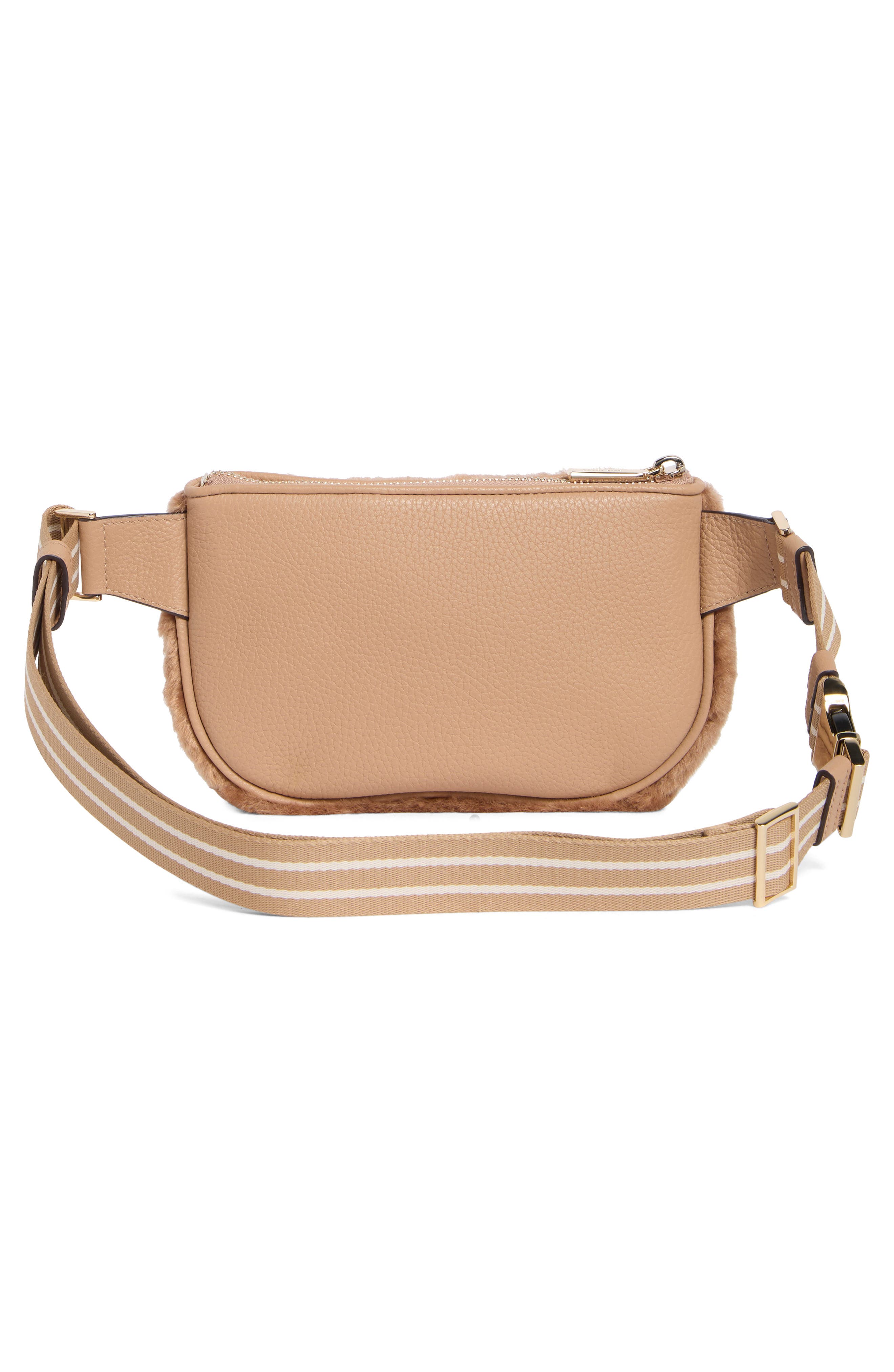 rosie faux fur belt bag