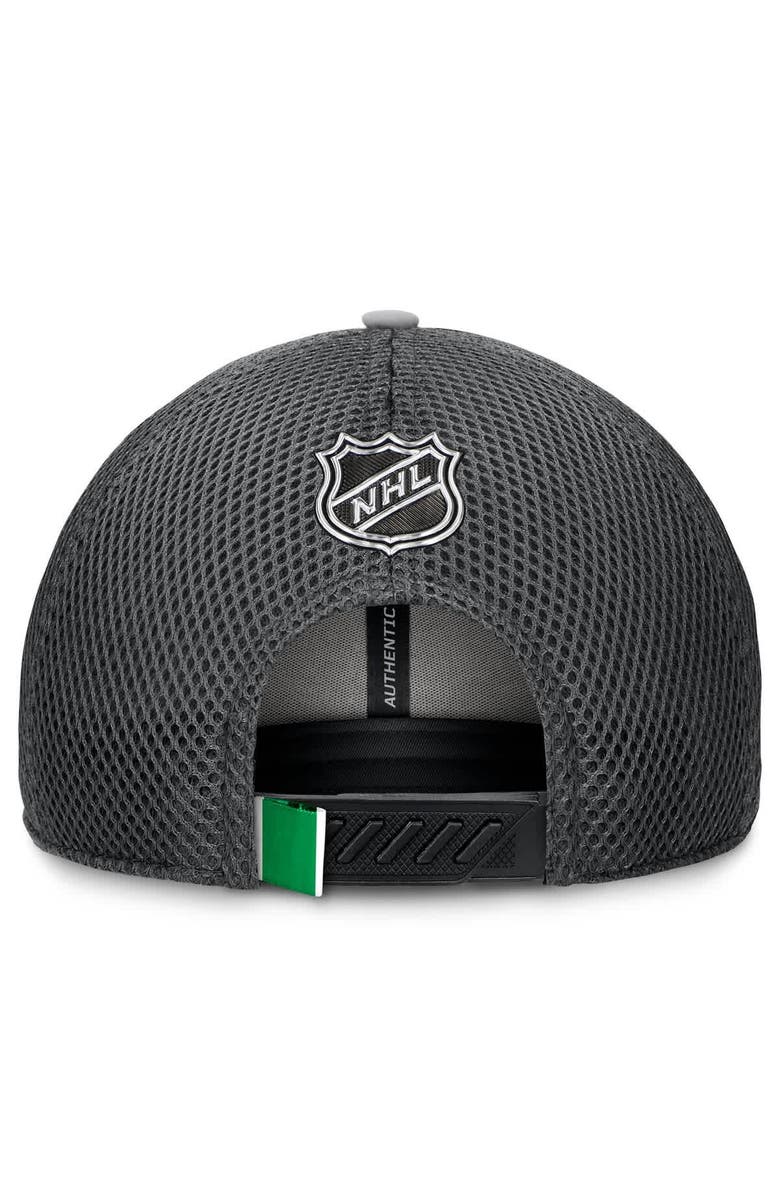 FANATICS Men's Fanatics Gray Vancouver Canucks Authentic Pro Home Ice Trucker Adjustable Hat, Alternate, color,