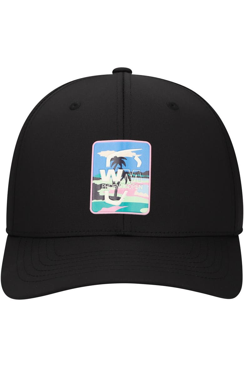 Men's Puma Black WM Phoenix Open Tech Adjustable Hat, Alternate, color, Black