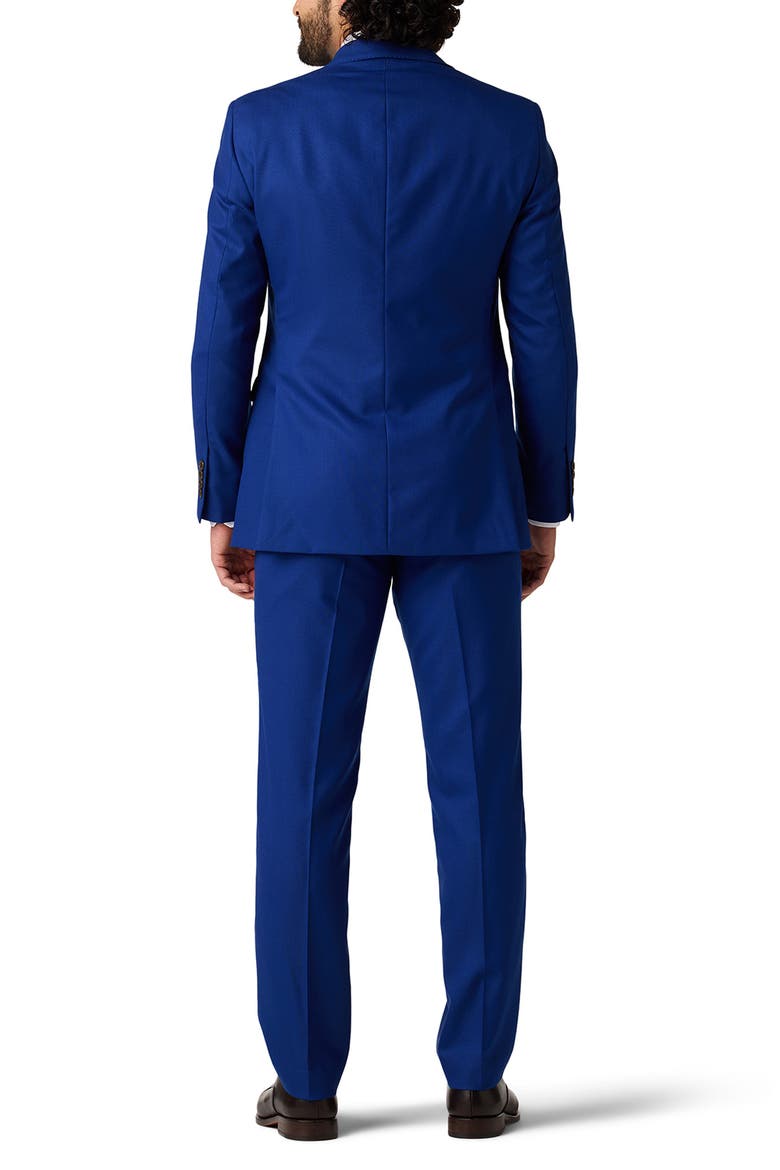 Performance Tailored Fit Suit, Alternate, color, COBALT