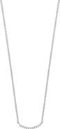 Bony Levy Icon Diamond Curved Bar Pendant Necklace