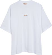 Marni Logo Tag Cotton T-Shirt