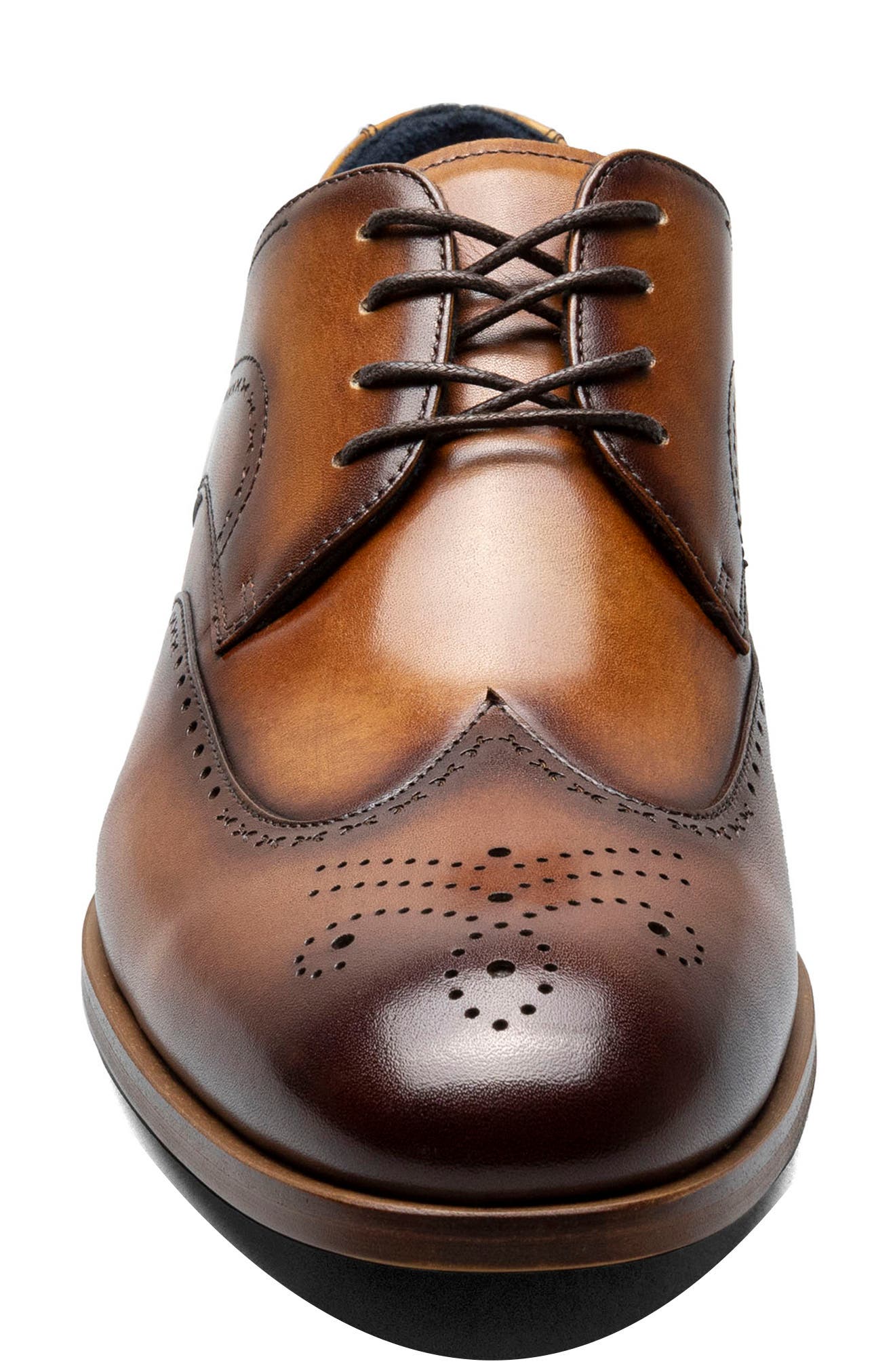 Brayden Wingtip Oxford, Alternate, color, TAN