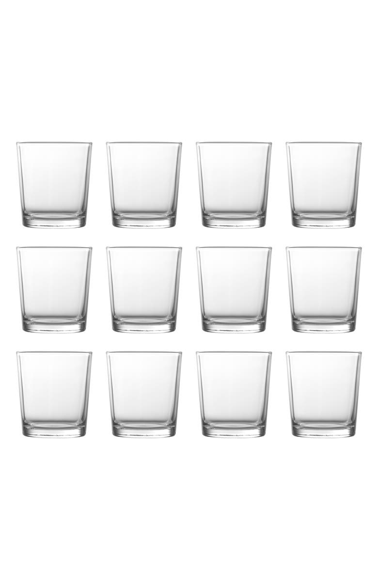 Fortessa Barca Rocks Glass Set of 12, Main, color, 