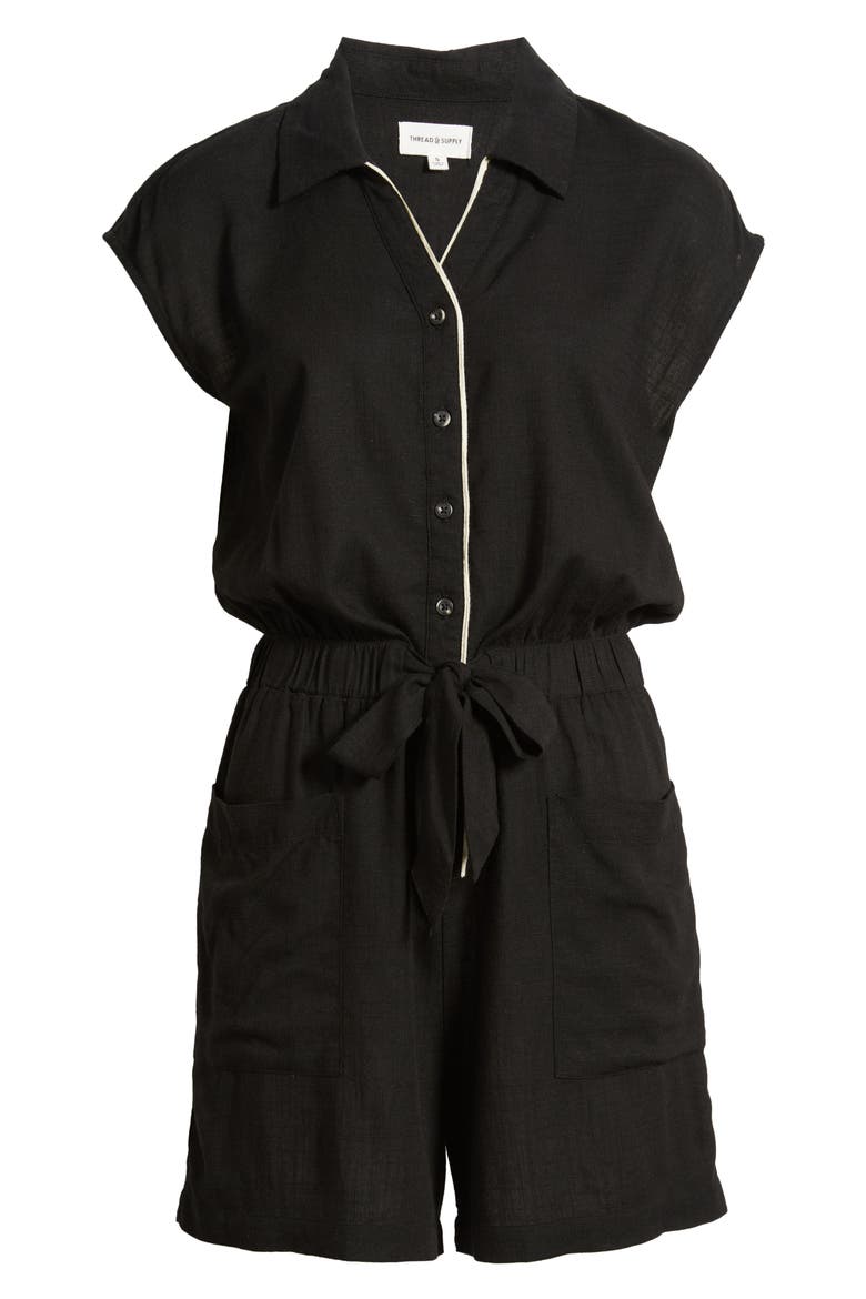 Arcadia Jumpsuit, Alternate, color, BLACK