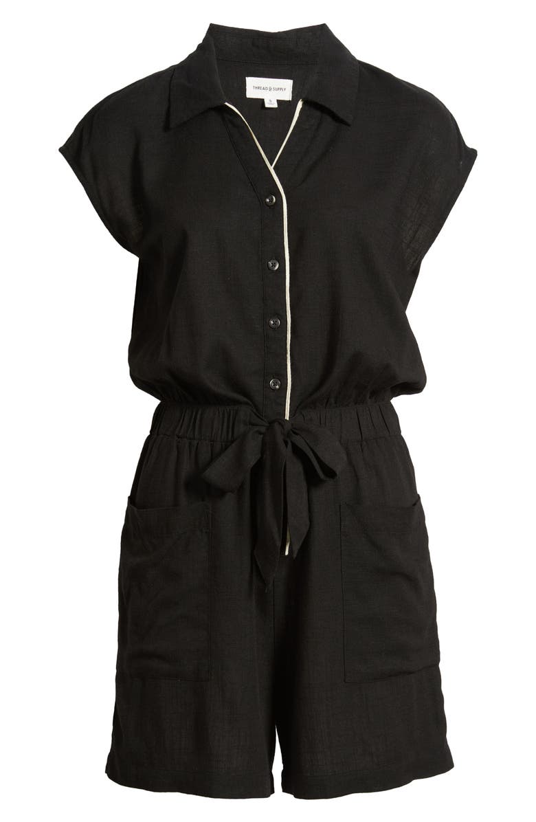 Thread & Supply Arcadia Jumpsuit, Alternate, color, Black
