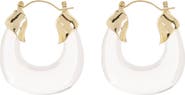 EYE CANDY LOS ANGELES Alora Acrylic Hoop Earrings