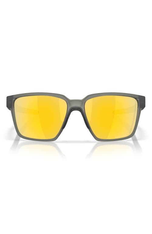 Oakley 57mm Polarized Rectangular Sunglasses