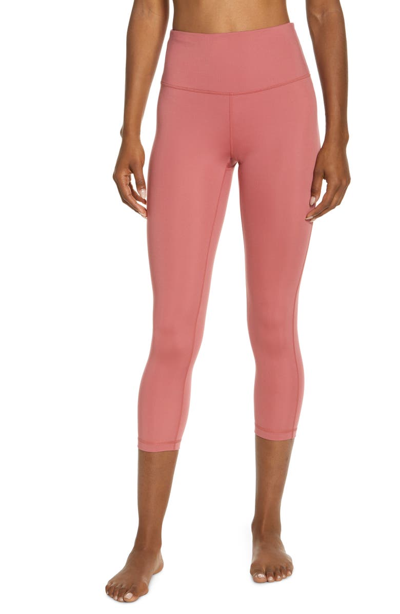 Zella Studio Lite Crop Leggings, Main, color,