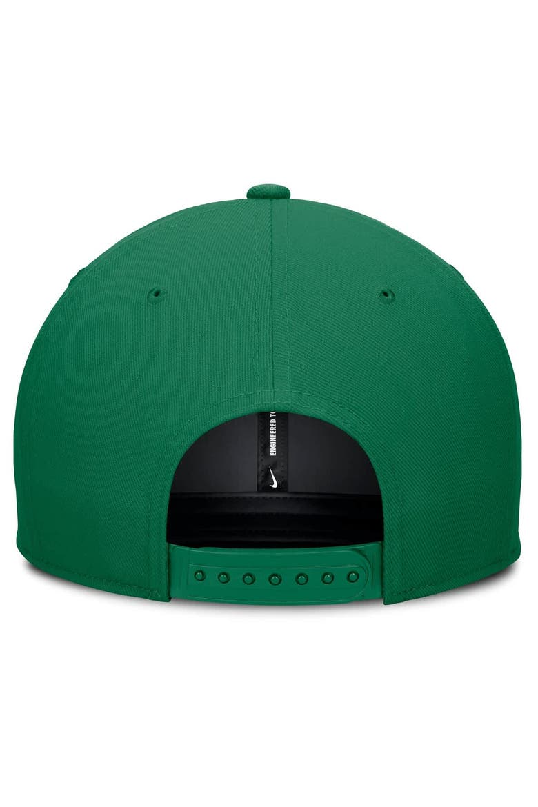 Men's Nike Green Athletics Pro Performance Snapback Hat, Alternate, color, Green