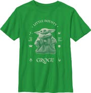 Star Wars: The Mandalorian and Grogu Boy's Star Wars The Mandalorian and Grogu Little Bounty Small But Mighty  Graphic T-Shirt