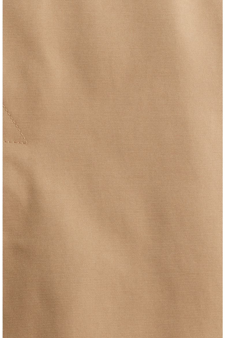 Double Breasted Short Trench Coat, Alternate, color, CAMEL