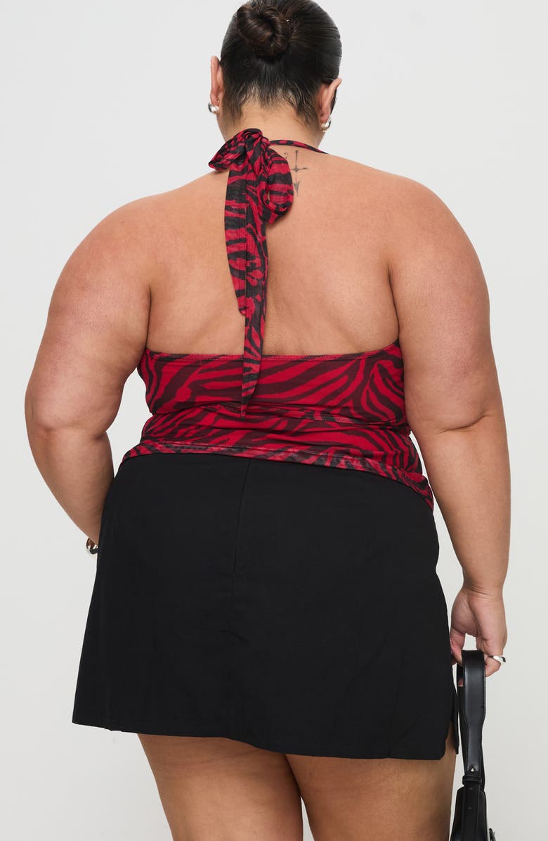 Princess Polly Gigi Skort, Alternate, color, Black