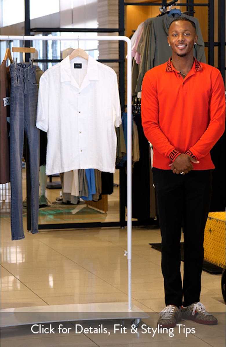 Pointelle Camp Shirt, sales video thumbnail