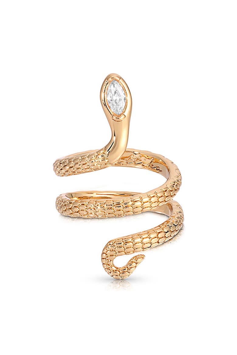 Serpentina Ring, Main, color, GOLD